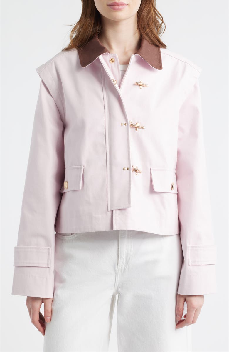 Hill House Home The Clarisse Jacket, Alternate, color, Light Pink