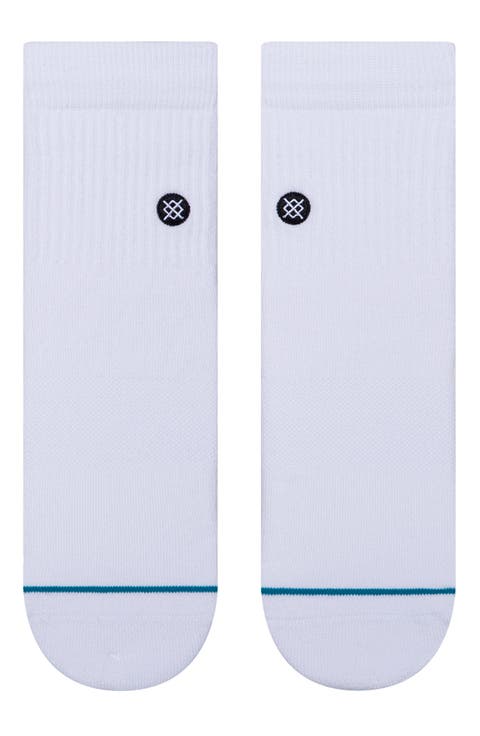 Icon 3-Pack Quarter Crew Socks