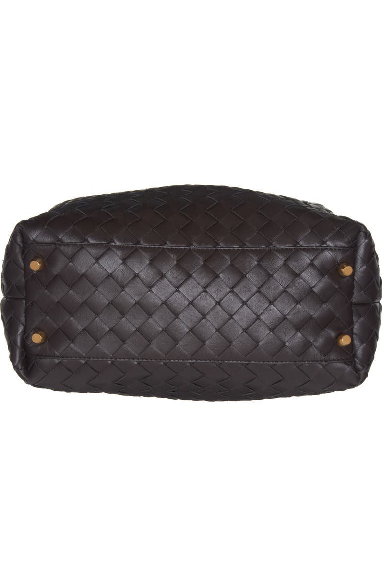 Bottega Veneta Medium Bauletto Intreciatto Leather Satchel, Alternate, color,