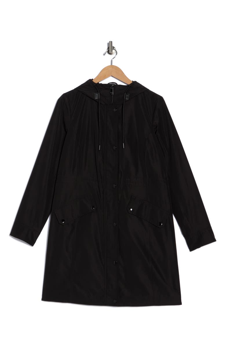 Michael Kors Hooded Parka, Alternate, color, Black