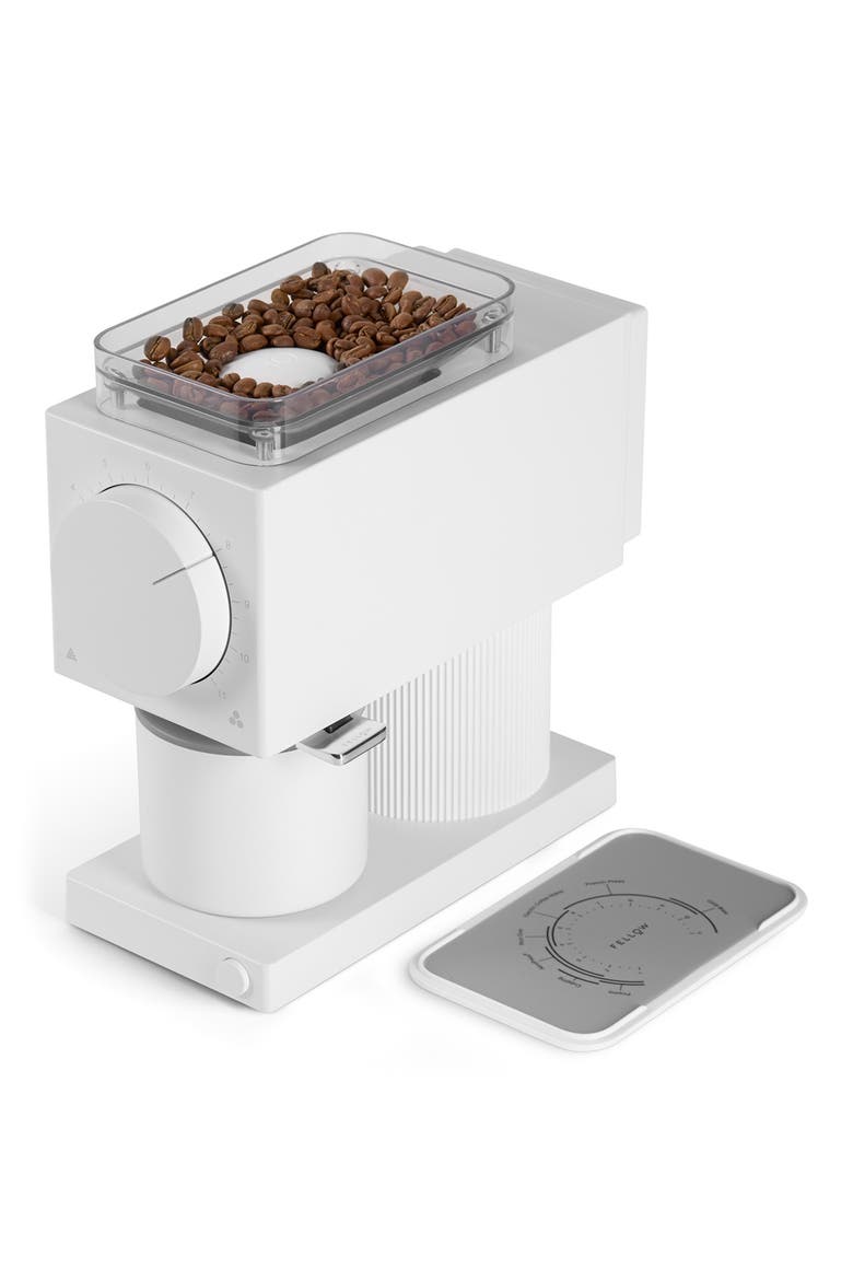 Ode Brew Grinder, Alternate, color, MATTE WHITE