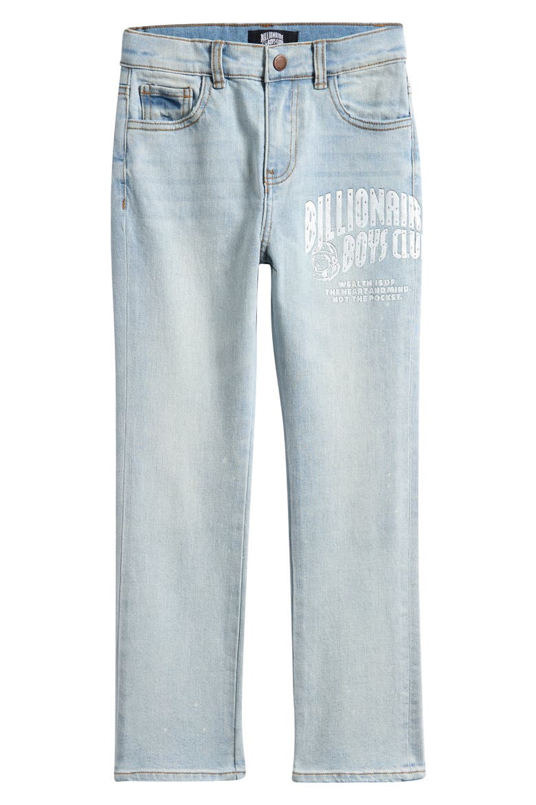 Kids' Steel Straight Leg Jeans, Main, color, ZEPHYR LIGHT