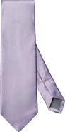 Eton Light Purple Solid Silk Twill Tie