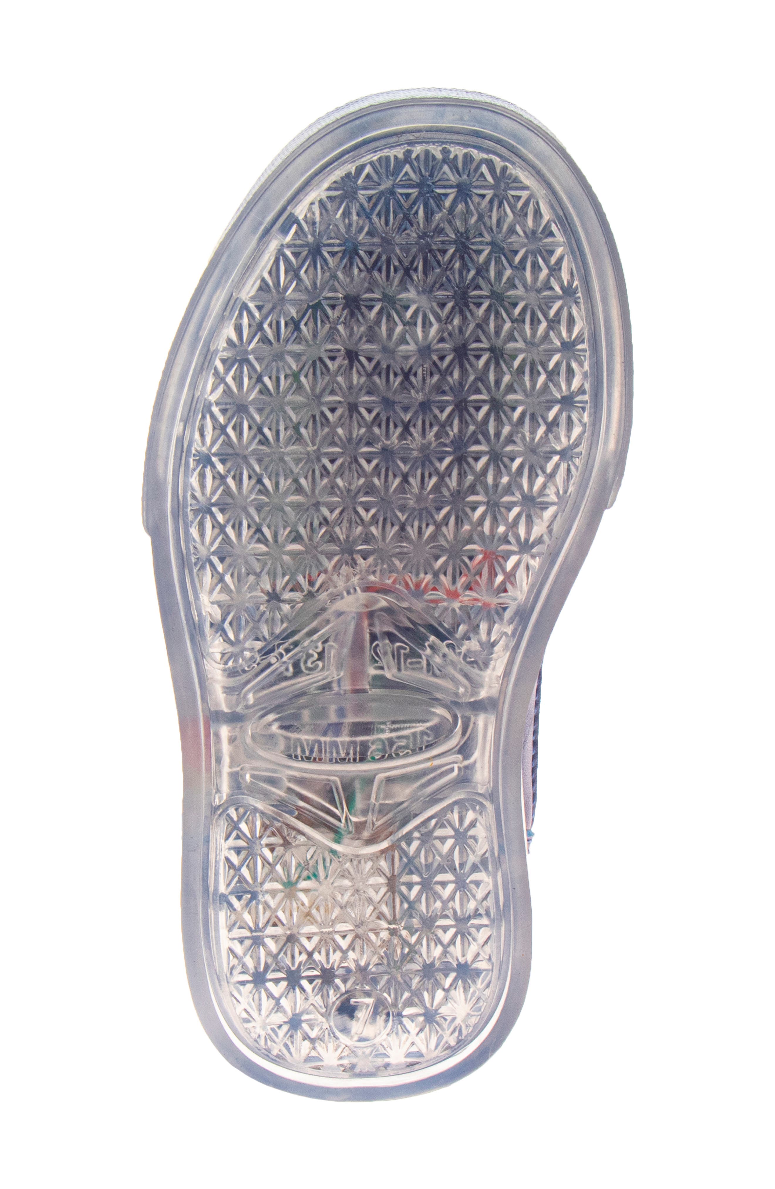 JOSMO Kids' Sonic the Hedgehog High Top Sneaker, Alternate, color, Blue