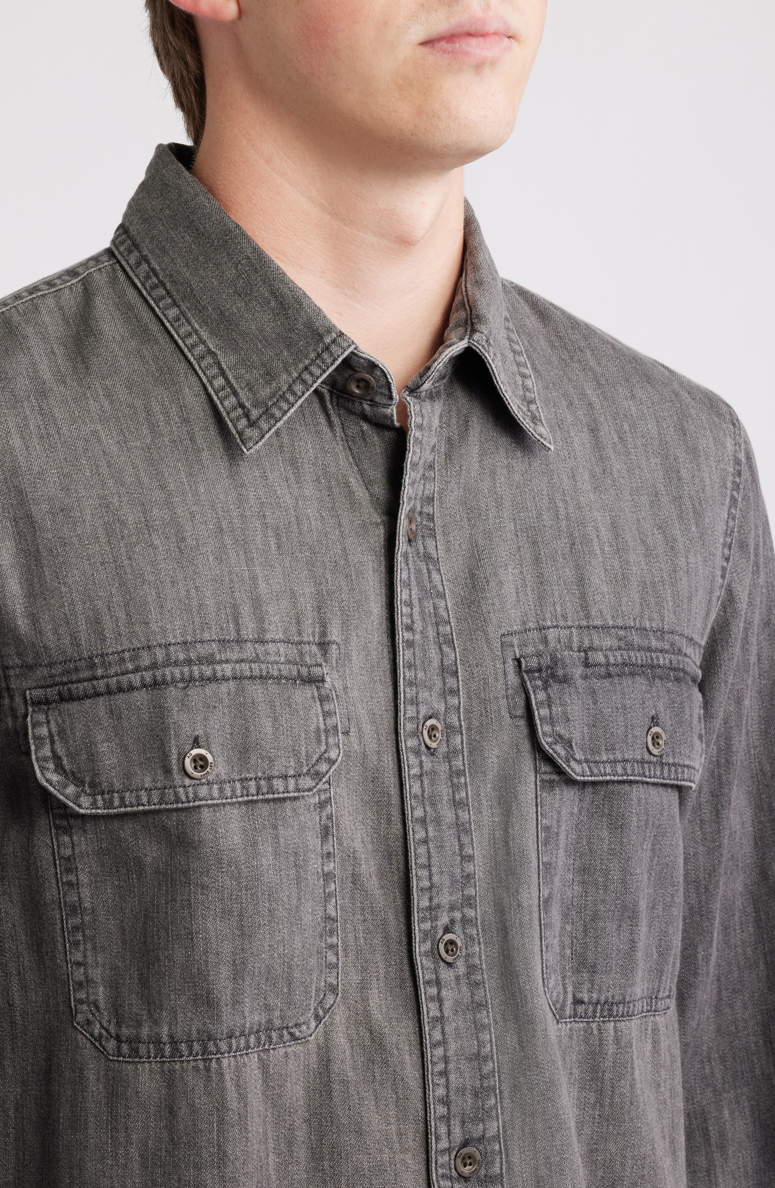 Curtis Classic Fit Button-Up Work Shirt - image 2