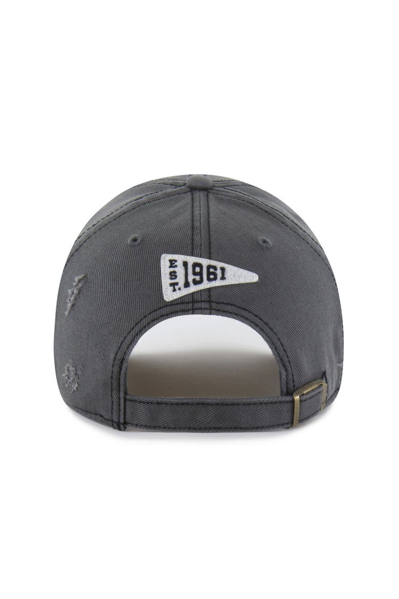 Men's '47  Charcoal Minnesota Vikings Seymoore Clean Up Adjustable Hat, Alternate, color, Charcoal