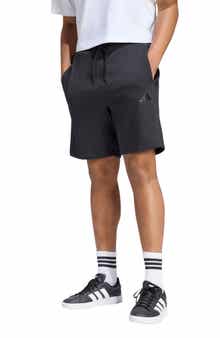Essential 3-Stripes Fleece Shorts