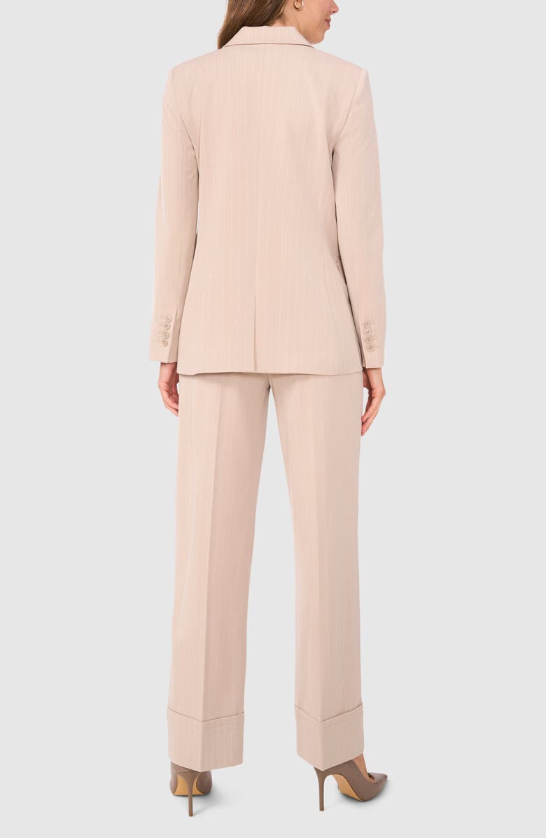 Halogen<sup>®</sup> Relaxed Pinstripe Blazer, Alternate, color, Taupe