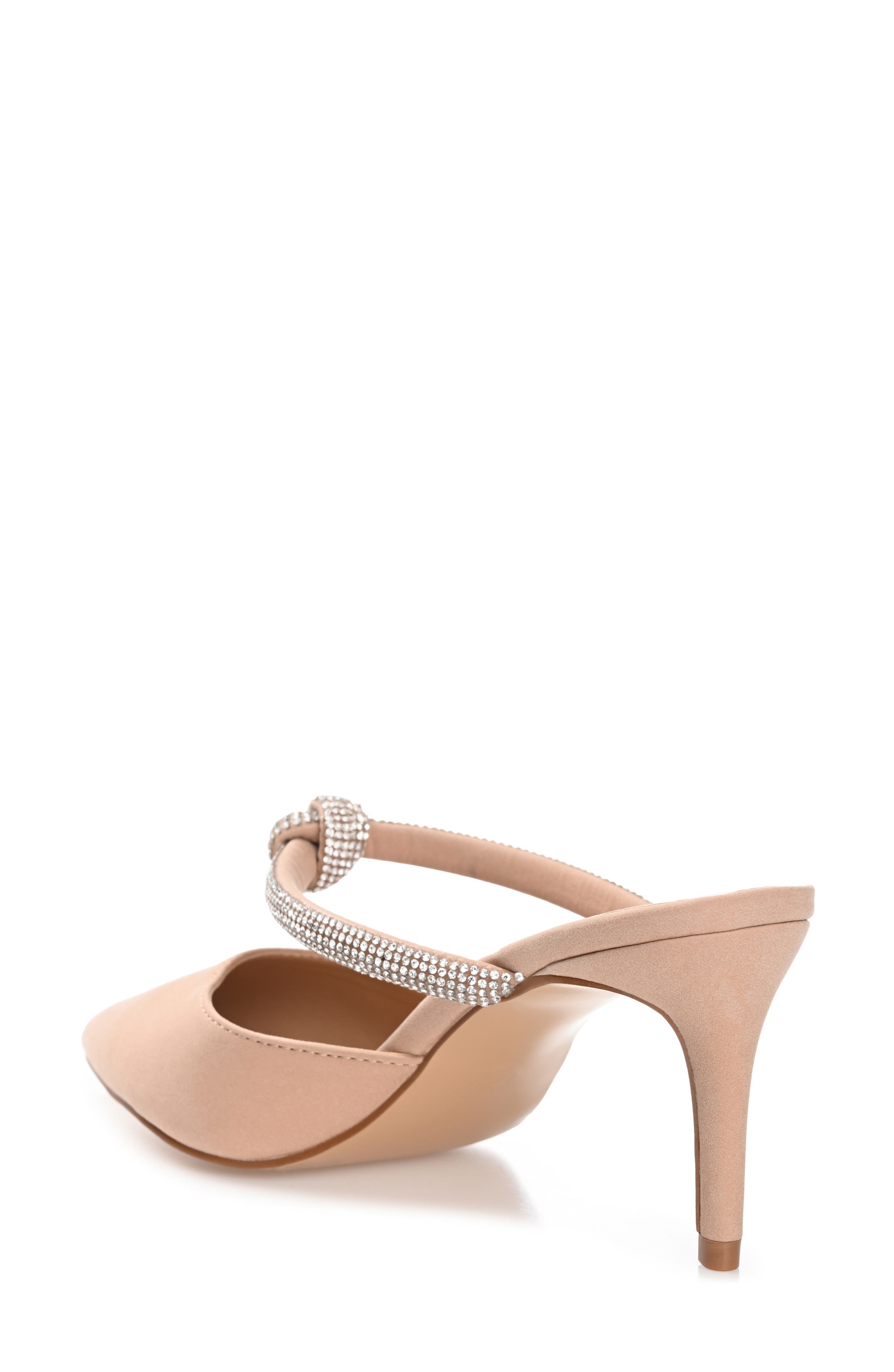 Journee Collection Lunna Mule Pump, Alternate, color, Tan
