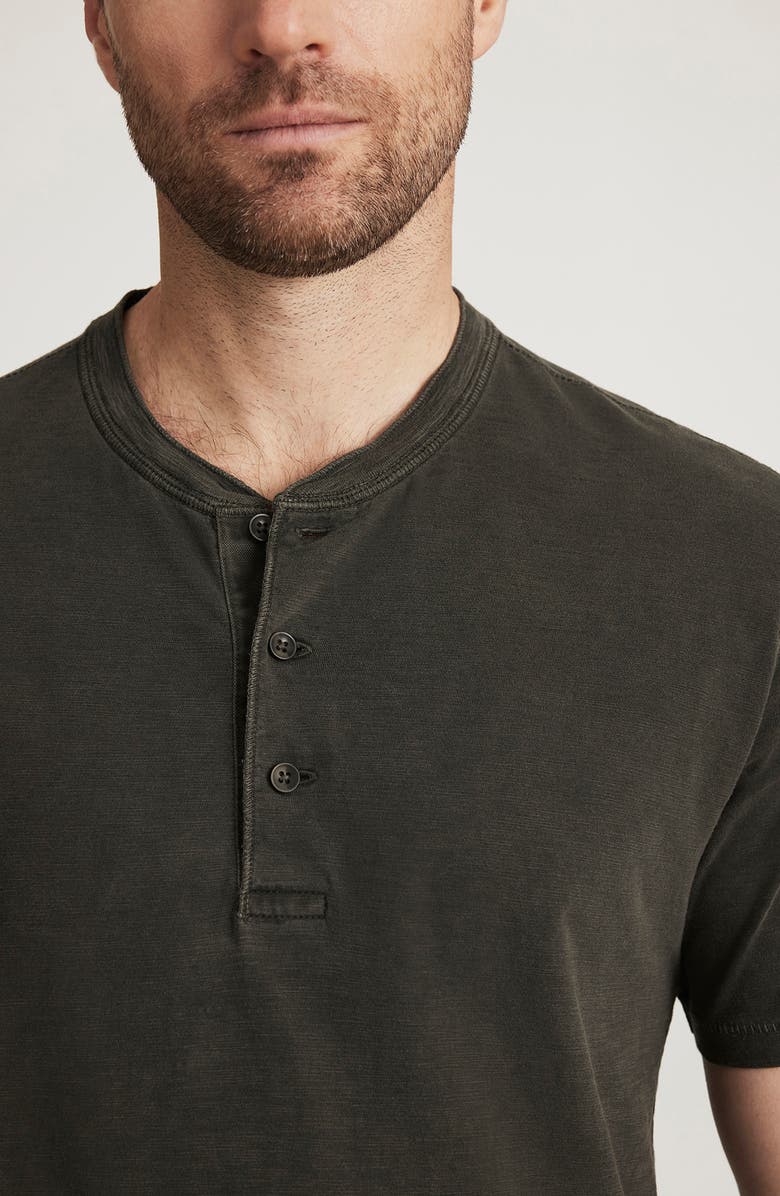 34 Heritage Slub Cotton Short Sleeve Henley, Alternate, color, Peat