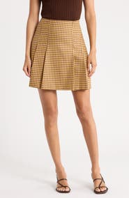 BOSS Roballo Pleated Miniskirt