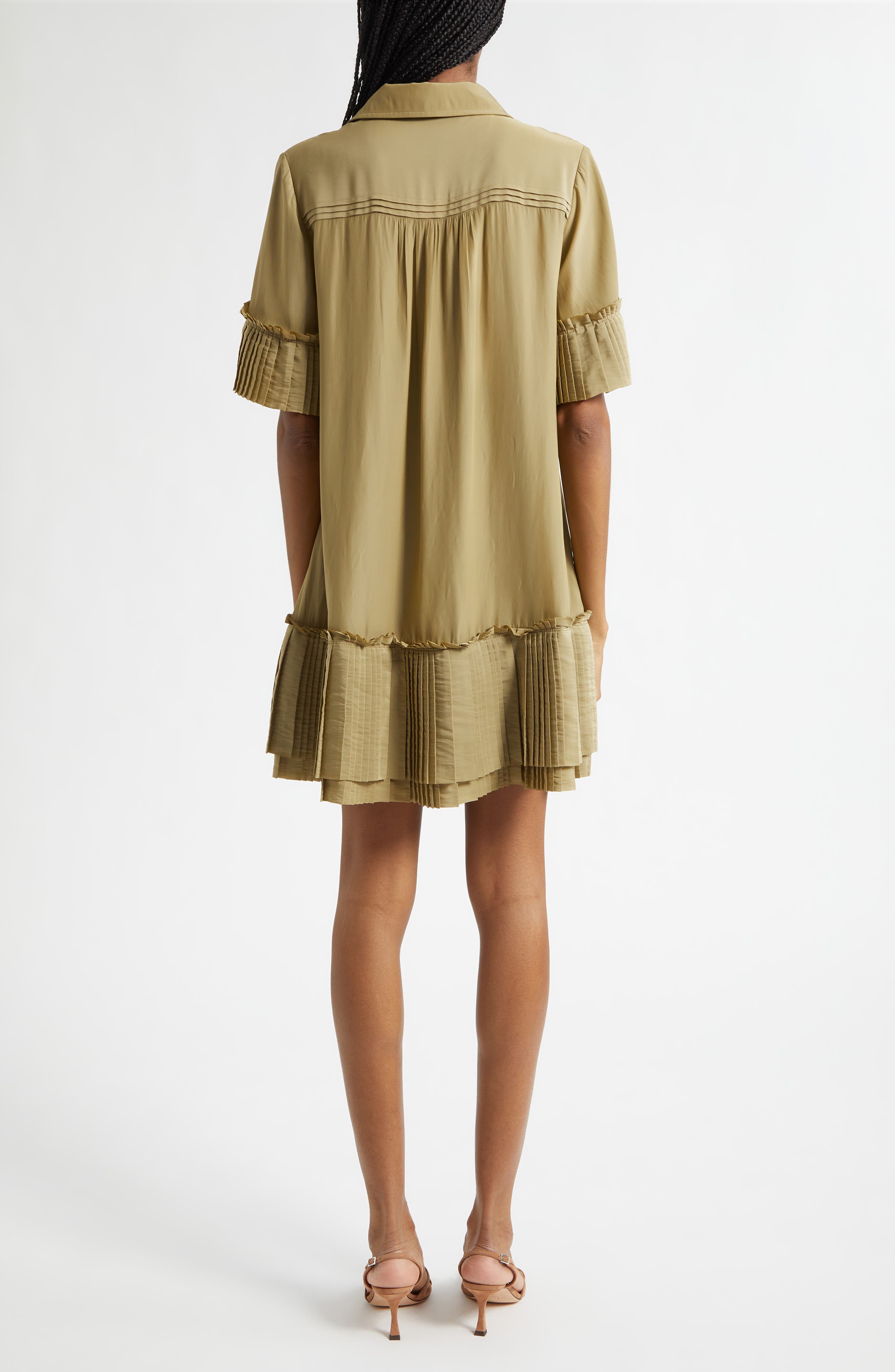 Tabitha Short Sleeve Shirtdress - image 2