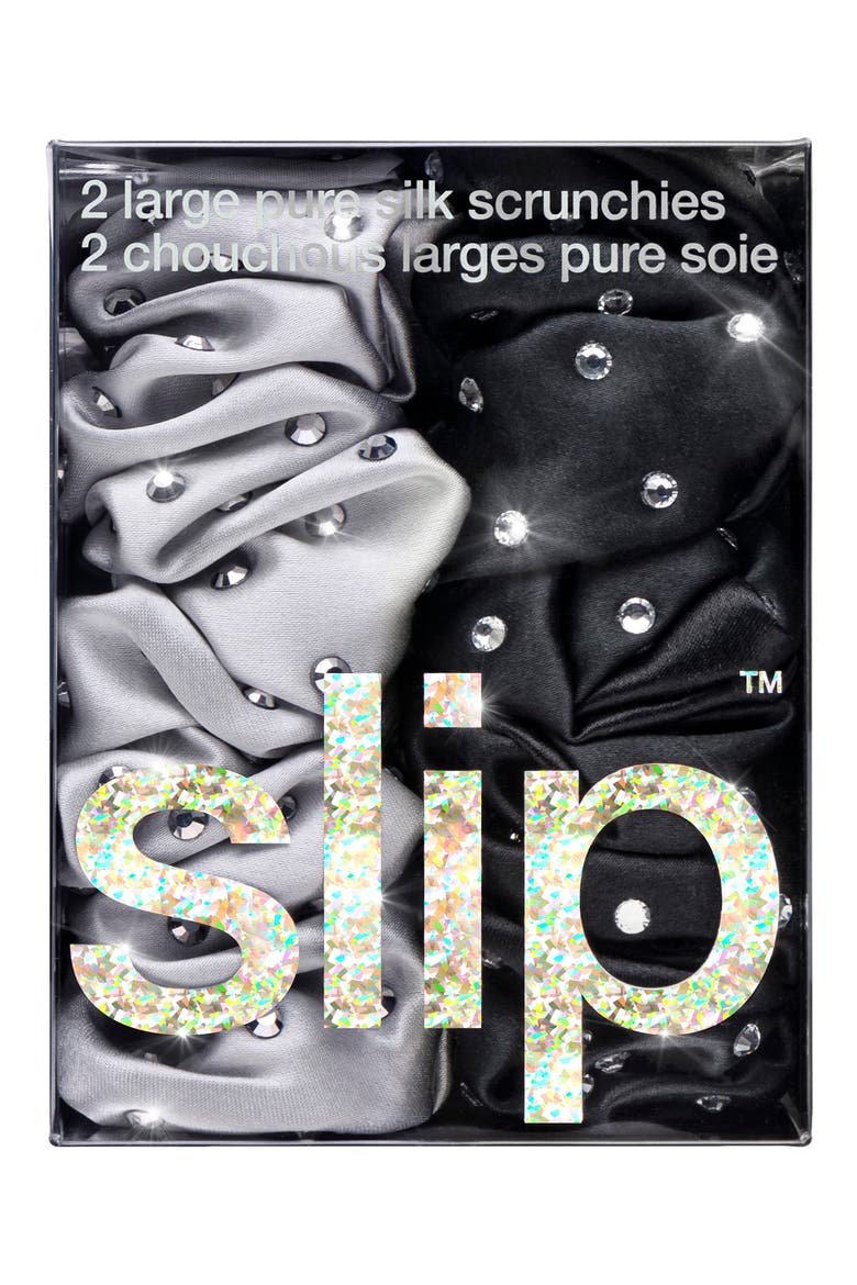 Moonlight Pure Silk Scrunchie Set (Limited Edition), Alternate, color, NO COLOR