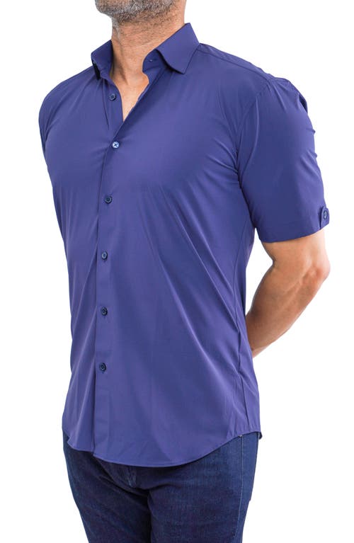 Maceoo Men's Galileo Stretch Core Sport Shirt In Blue