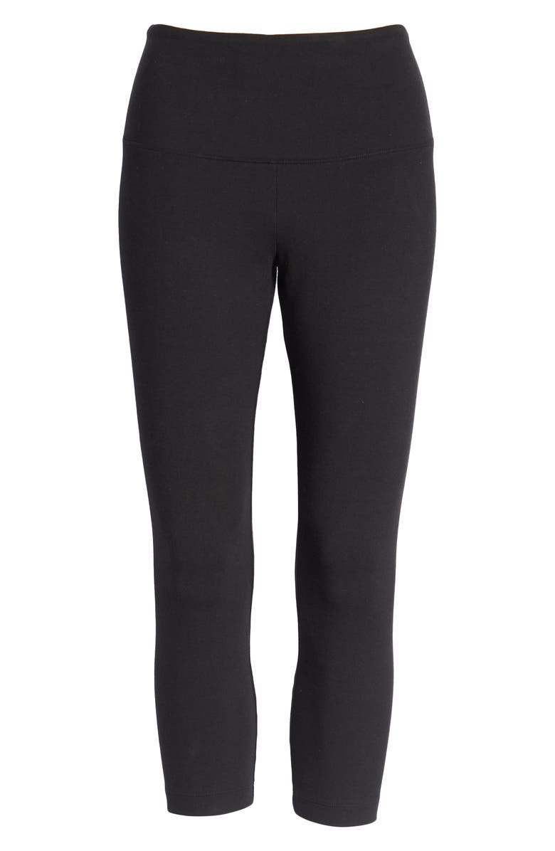 Lysse 'Lyssentials Flattering Crop Leggings, Alternate, color, Black