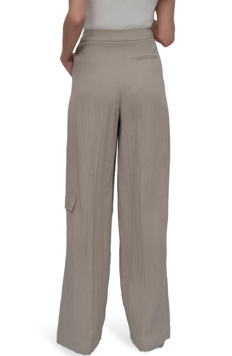 DKNY Weathered Twill Cargo Pants, Alternate, color, Vintage Khaki