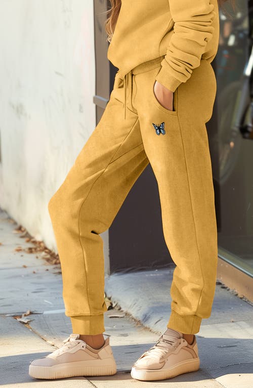 Dalix Butterfly Washed Sweatsuit