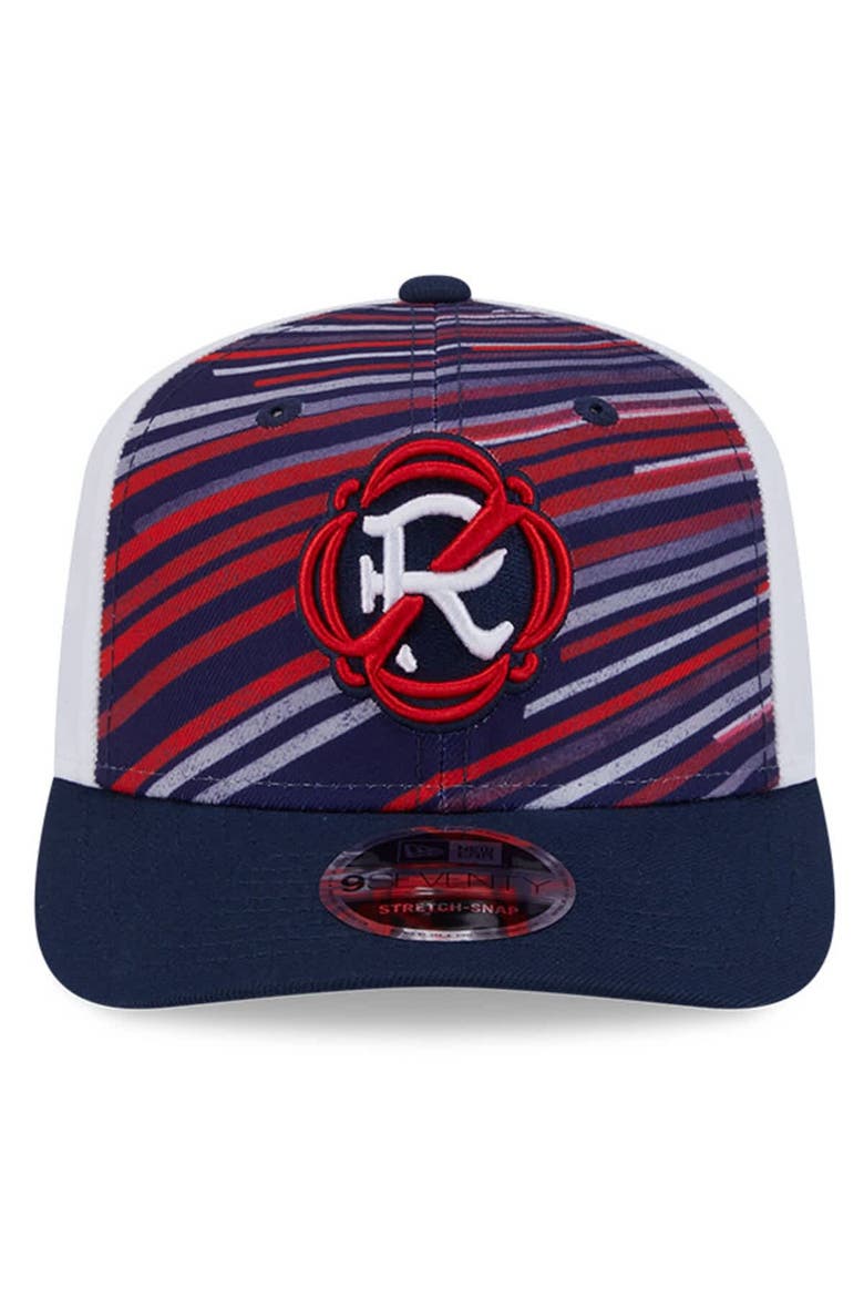 Men's New Era  Navy/White New England Revolution 2025 Third 9SEVENTY Stretch-Snap Hat, Alternate, color, Navy