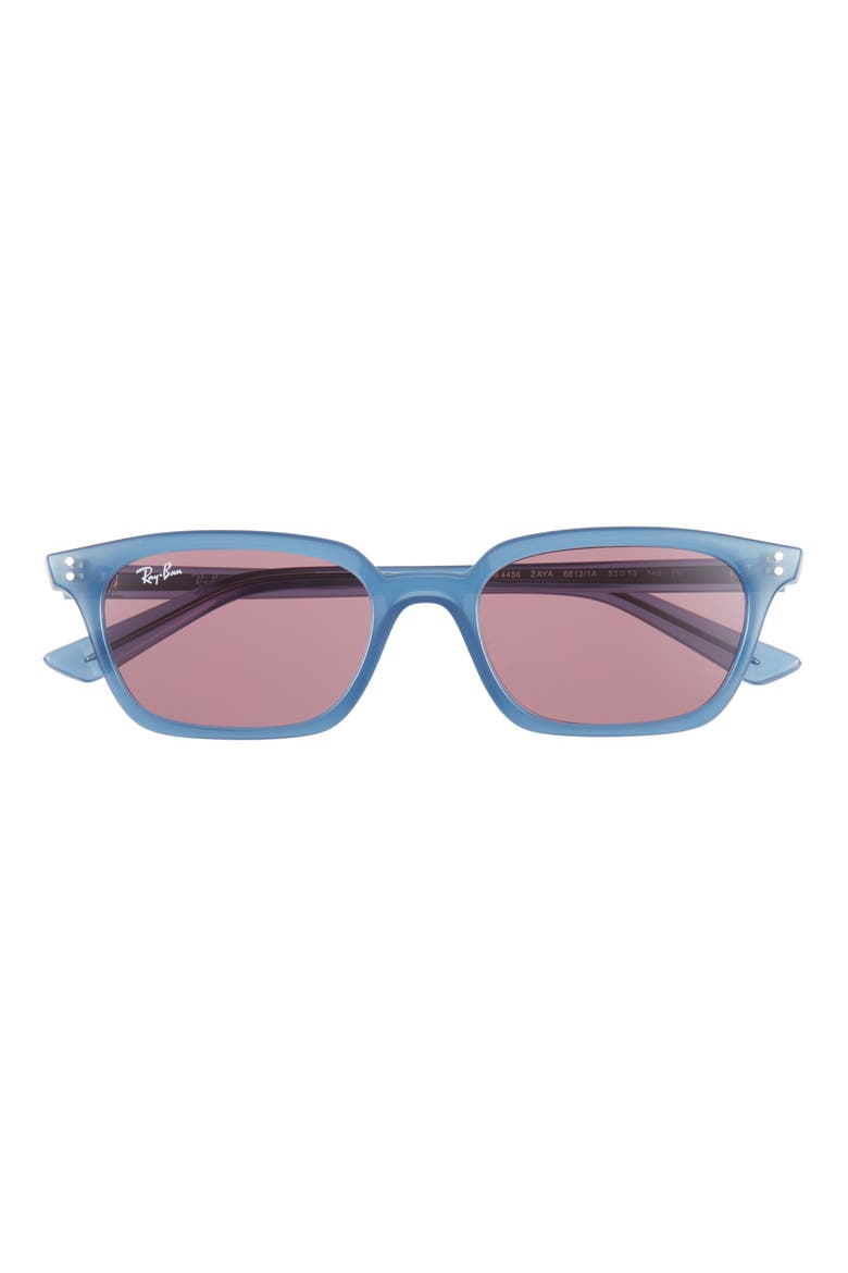 Zaya 53mm Sunglasses, Main, color, LIGHT BLUE