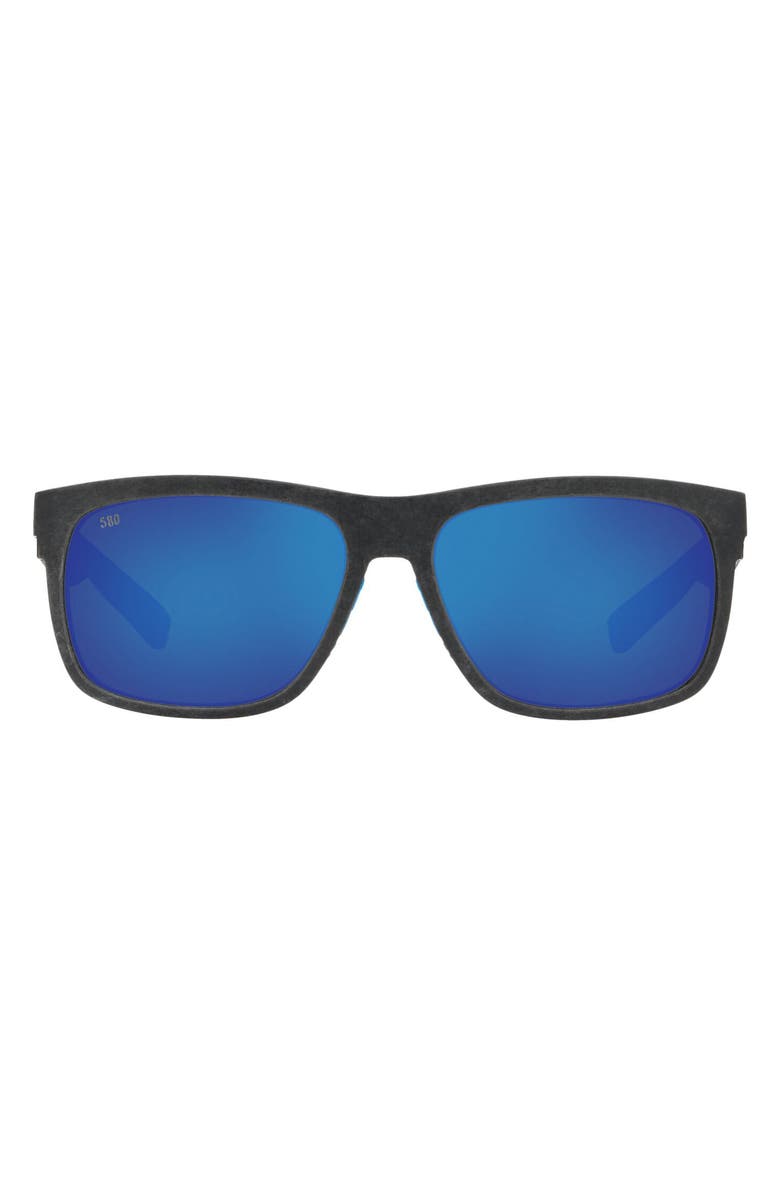 Costa Del Mar 58mm Square Sunglasses, Main, color, Blue