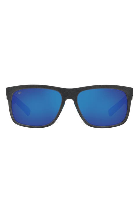 58mm Square Sunglasses