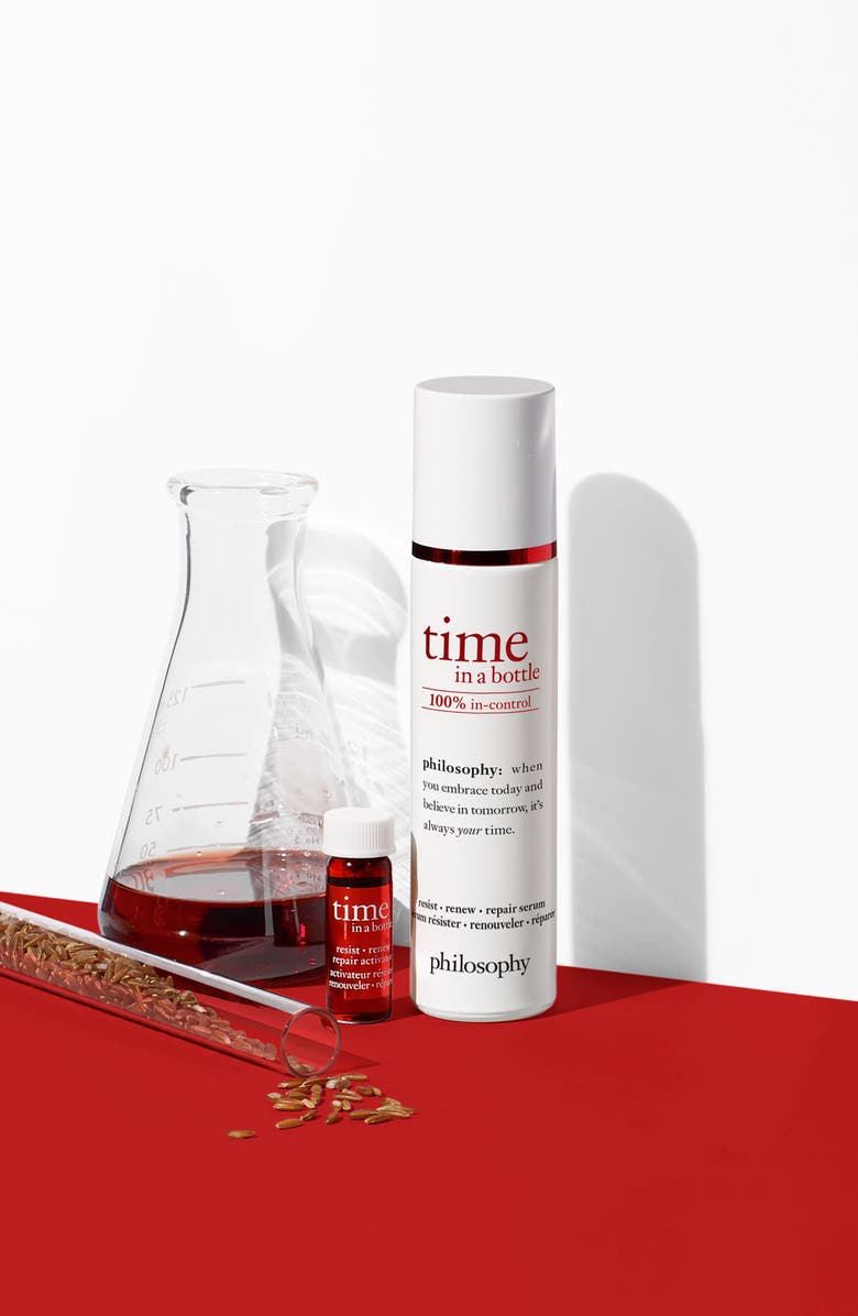 philosophy time in a bottle face serum, Alternate, color,