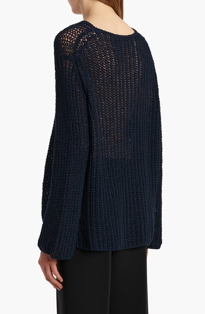 Khaite Elowen Sweater, Alternate, color, Navy