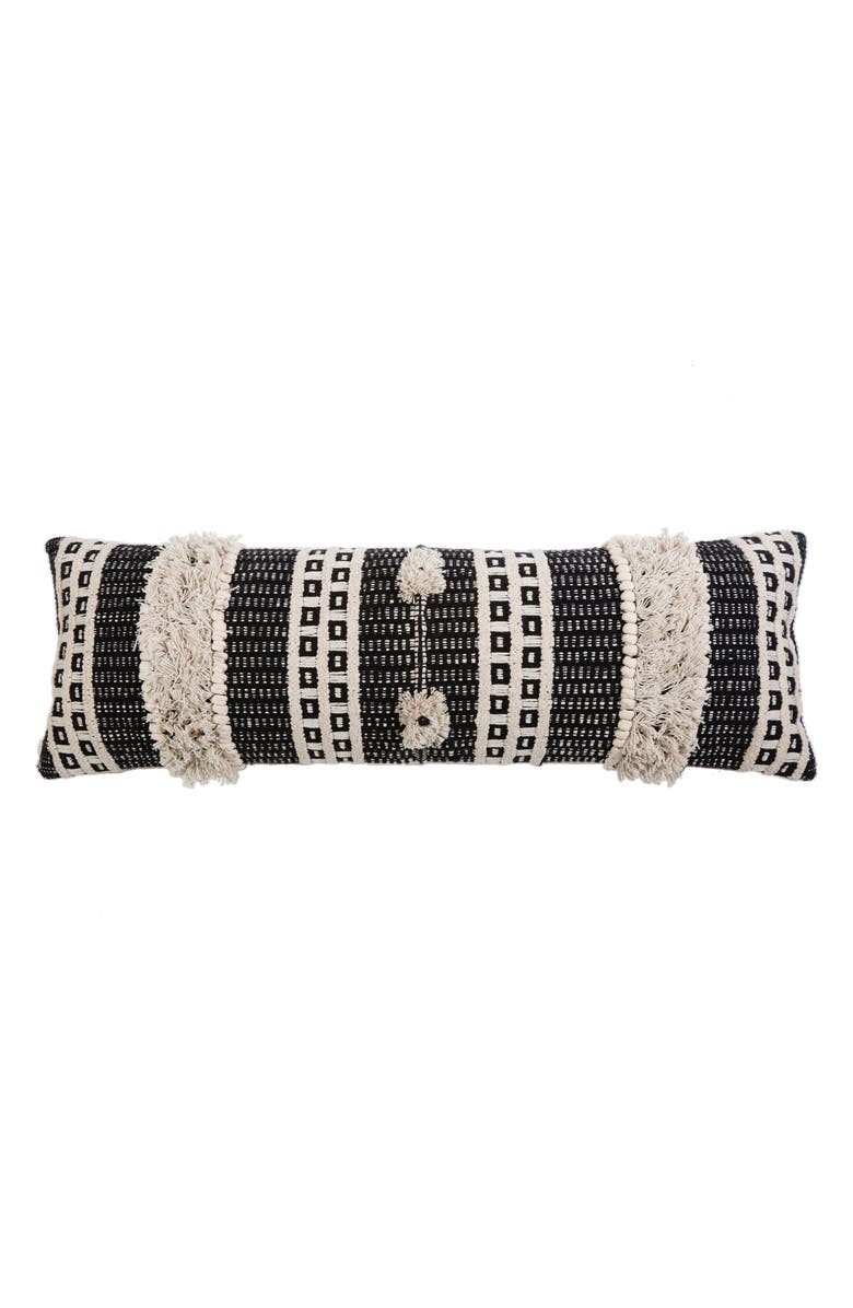 Pom Pom at Home Sawyer Accent Pillow, Main, color, Charcoal/ Ivory