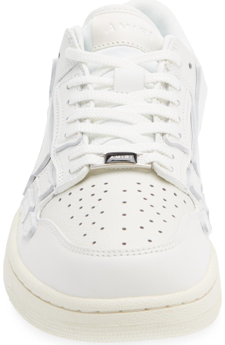 AMIRI Skeleton Low Top Sneaker, Alternate, color, White/ White/ Vintage