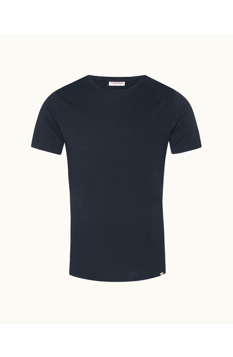 Orlebar Brown Ob T Tailored Fit Crew Neck T-Shirt, Alternate, color, Navy
