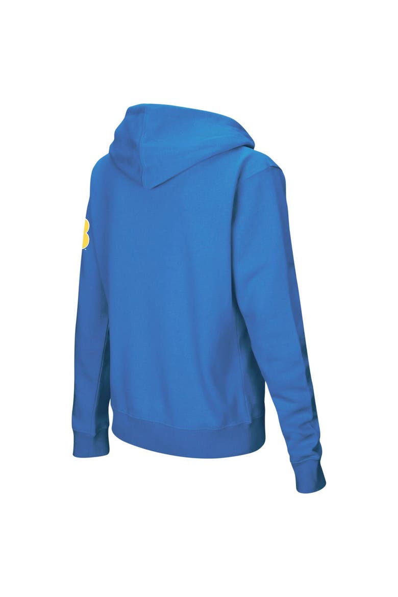 Women's Blue UCLA Bruins Arched Name Full-Zip Hoodie, Alternate, color, Blue