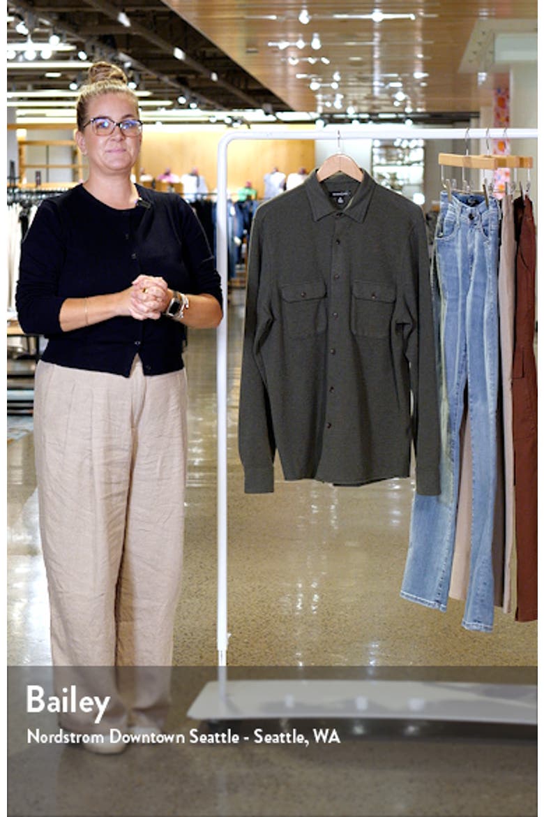 Knit Button-Up Shirt video