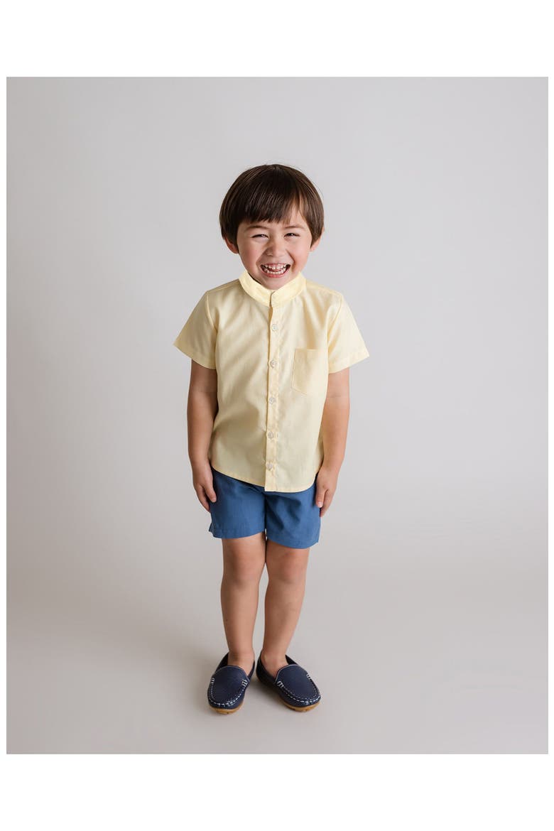 Pointed Collar Shirt, Alternate, color, Yellow