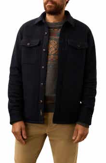 Faherty Range Fleece Lined Shirt Jacket