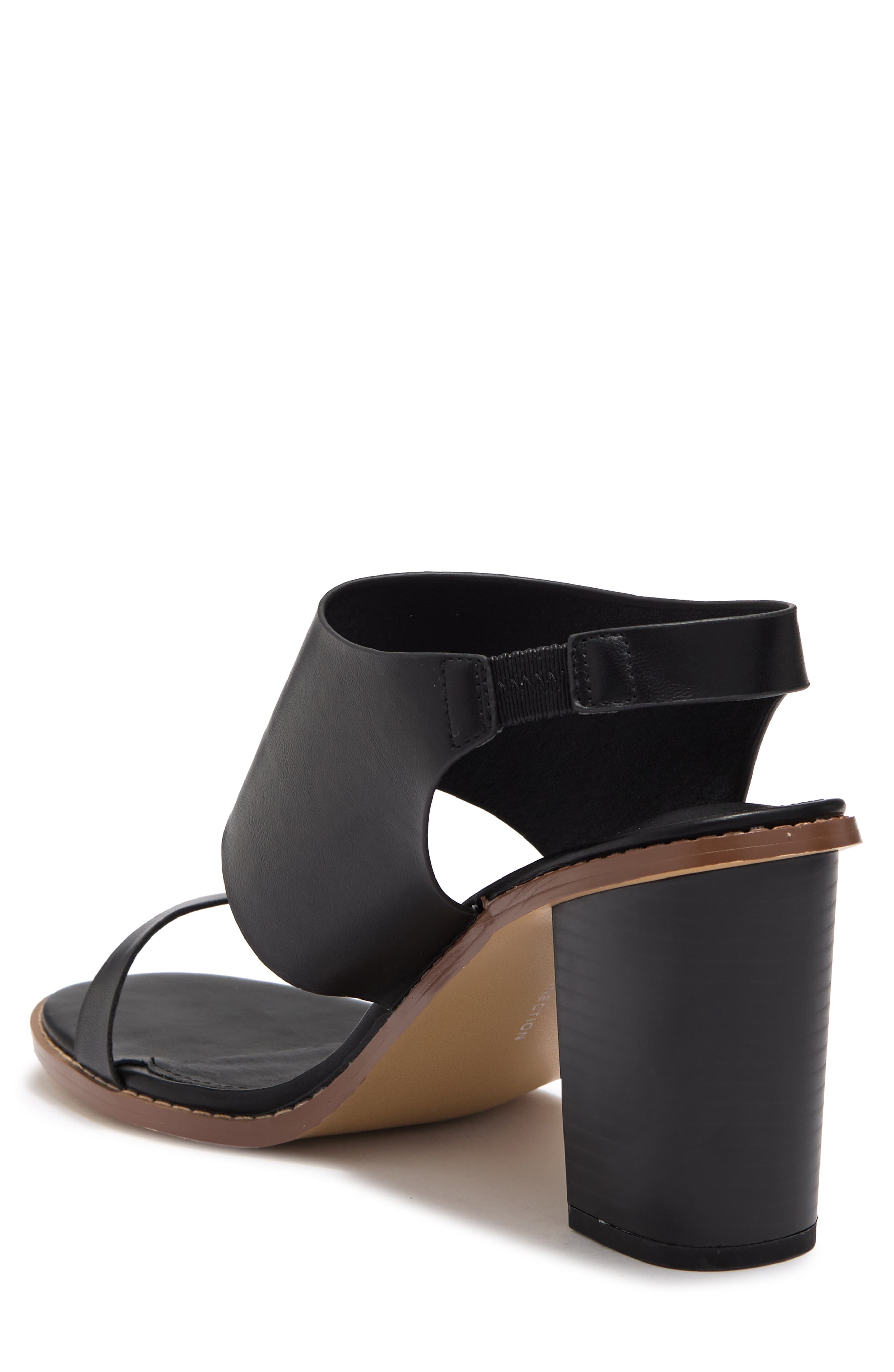 French Connection Block Heel Sandal, Alternate, color, 