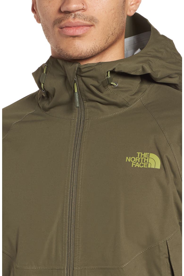 Allproof Stretch Hooded Rain Jacket, Alternate, color, GRAPE LEAF