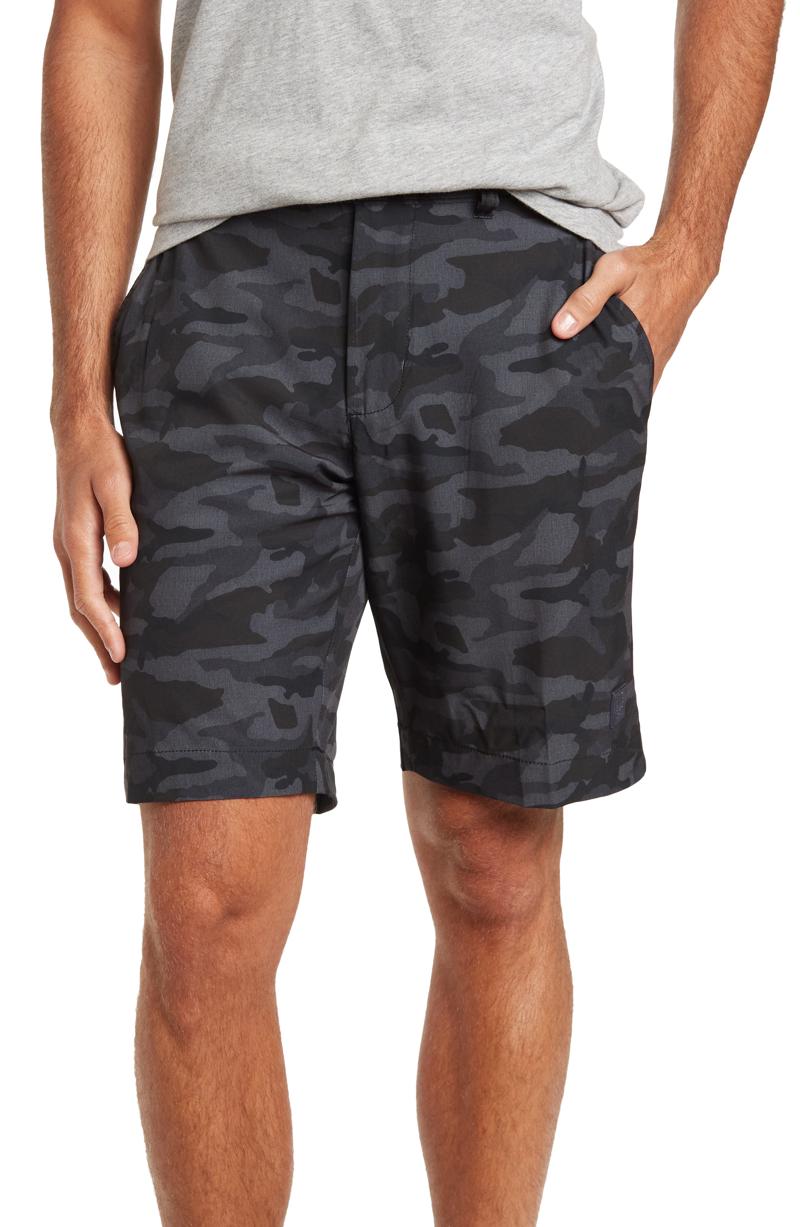 Vintage 1946 Camo Print Golf Shorts
