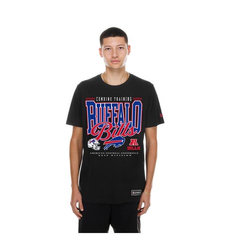 Men's New Era Black Buffalo Bills Combine Authentic T-Shirt