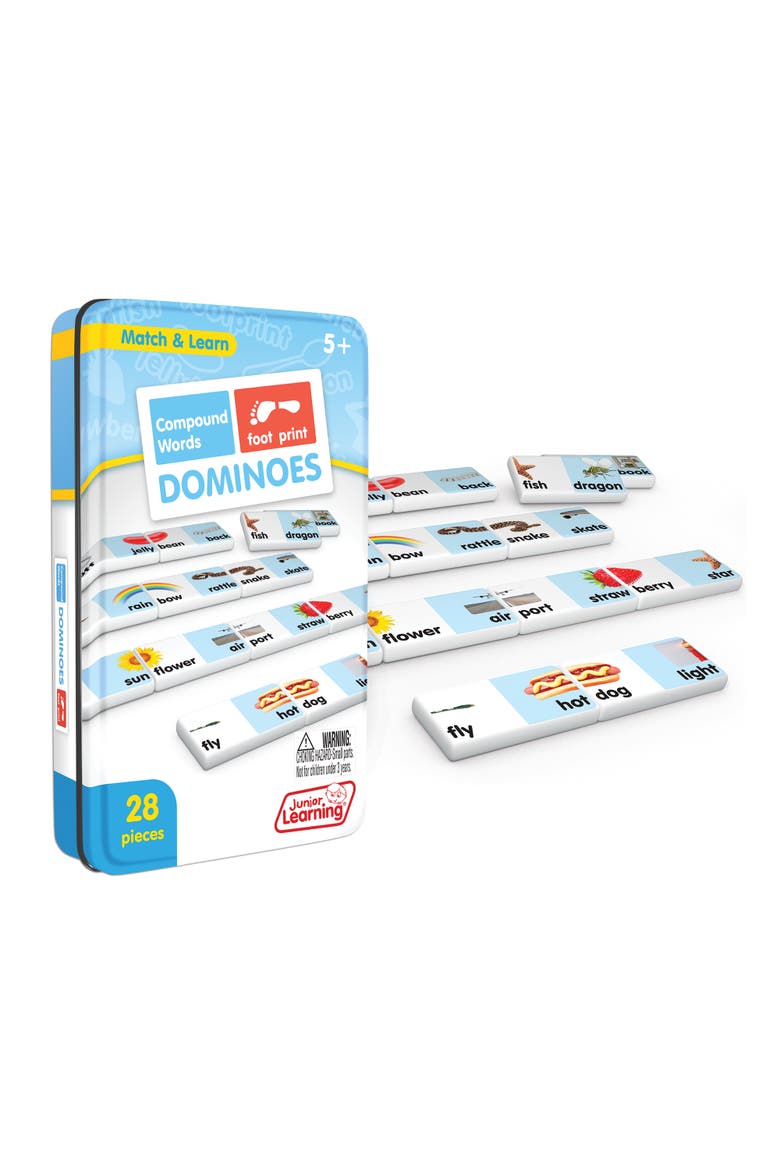 Compound Words Dominoes Language Arts, Alternate, color, Multicolored