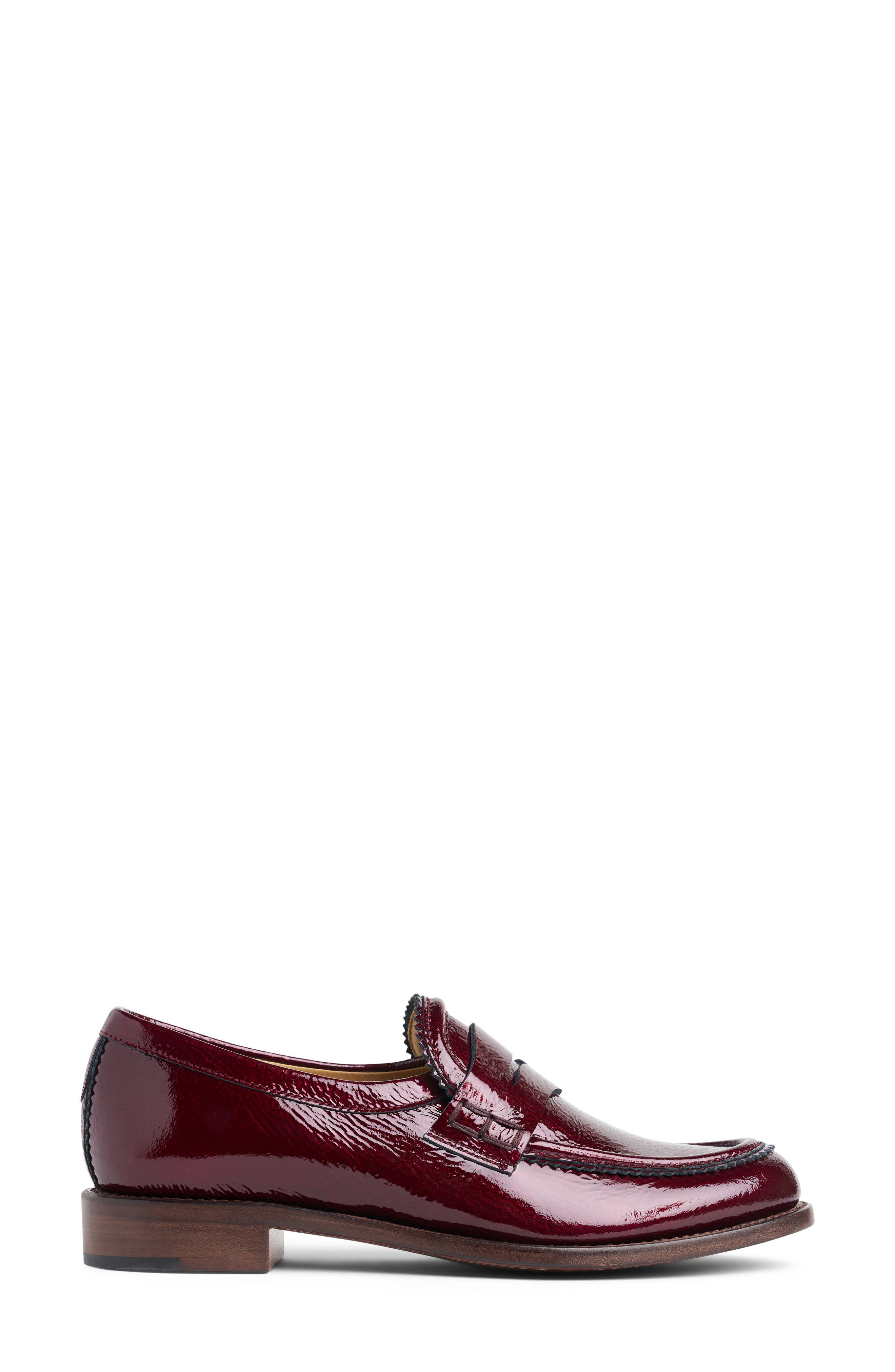 THE OFFICE OF US Ms. Augusta Penny Loafer, Alternate, color, Dark Cherry