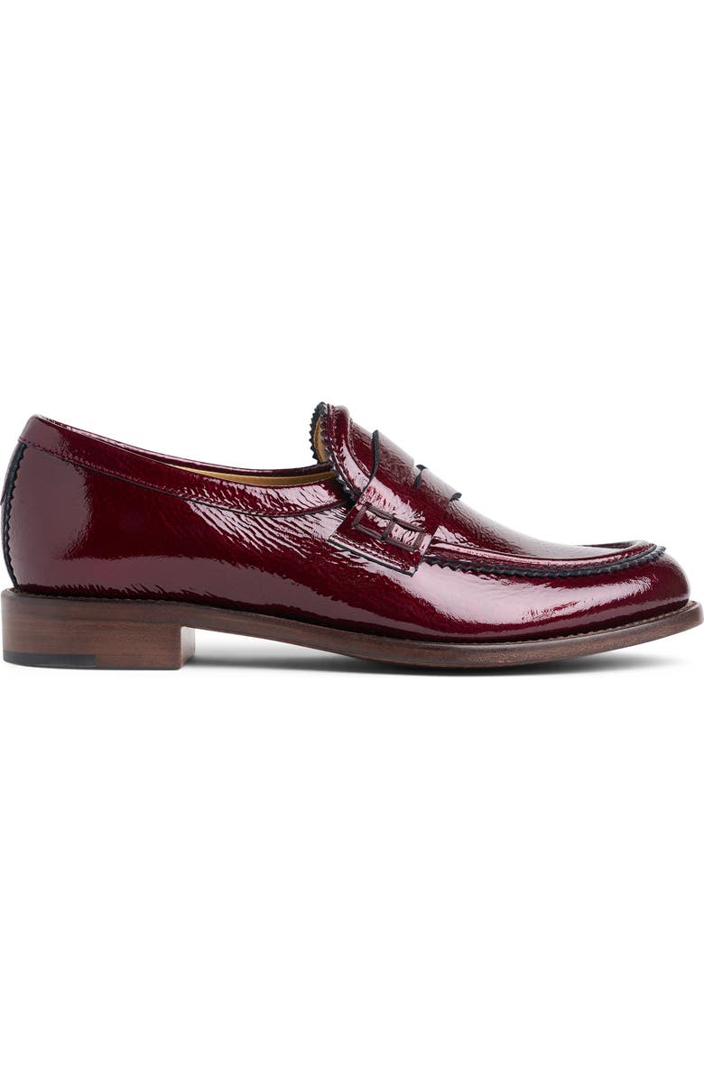 THE OFFICE OF US Ms. Augusta Penny Loafer, Alternate, color, Dark Cherry
