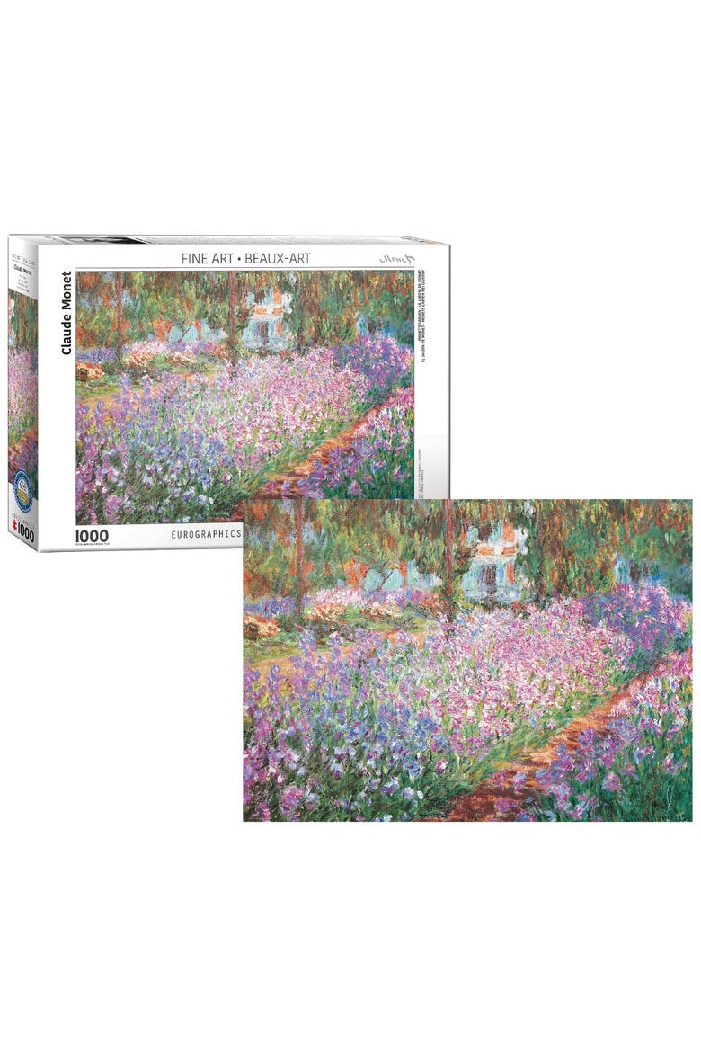 Monet's Garden by Monet Puzzle, 1000 Pieces, Alternate, color, Multicolored