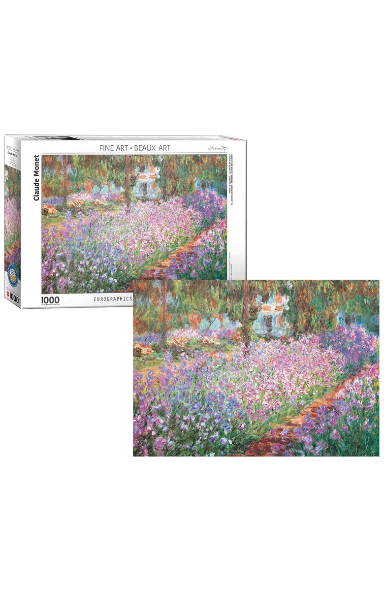 Eurographics Monet's Garden by Monet Puzzle, 1000 Pieces, Alternate, color, Multicolored