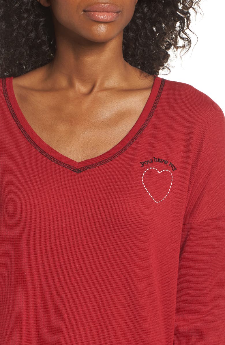 PJ Salvage Thermal Pajamas, Alternate, color,