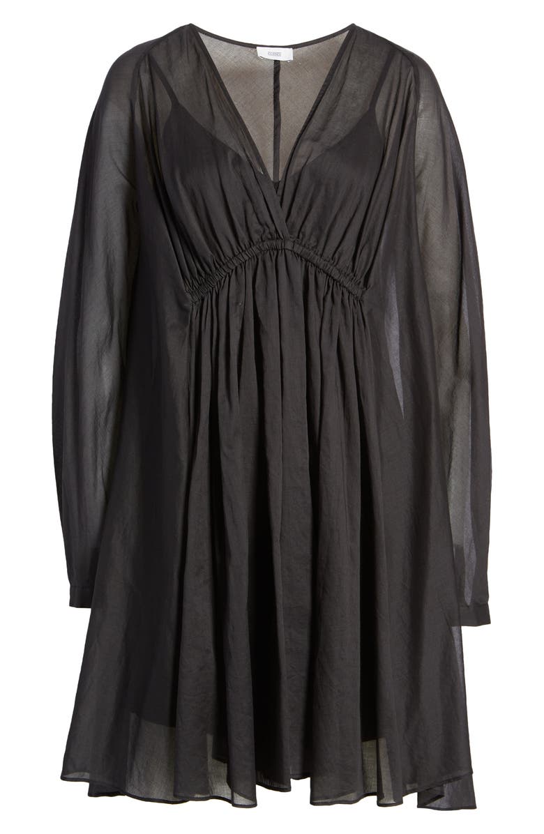 Closed Long Sleeve Cotton Dress, Alternate, color, 