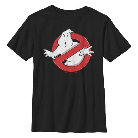 Boy's Ghostbusters Classic Logo  Graphic T-Shirt