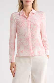 Brady Slim Button Down Silk Shirt