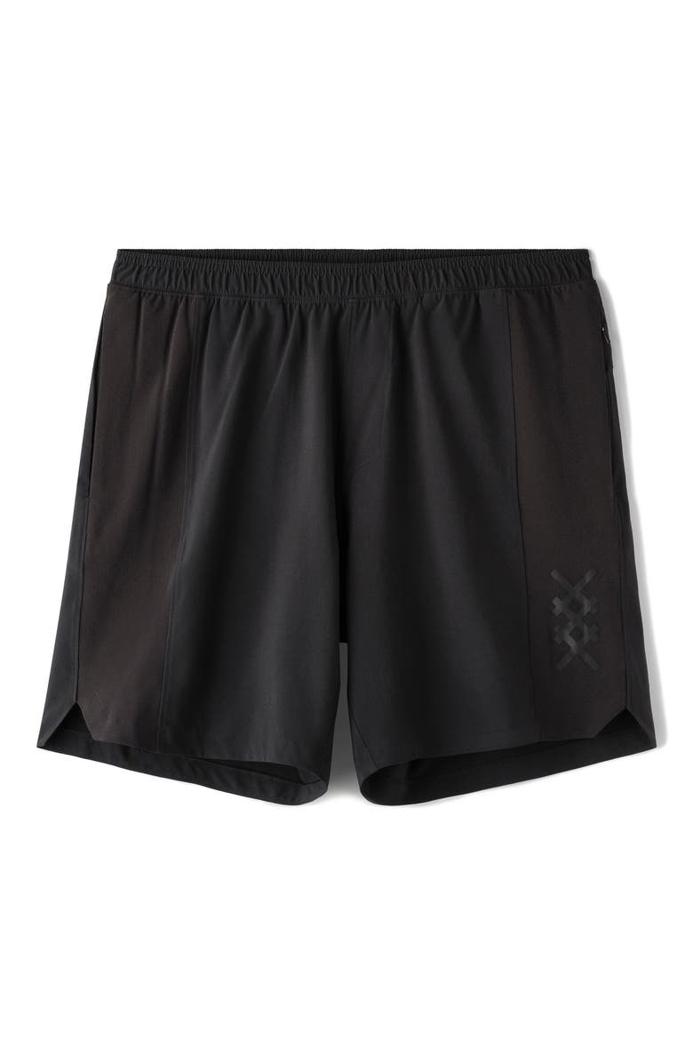 Backspin 7-Inch Lined Shorts, Alternate, color, BLACK