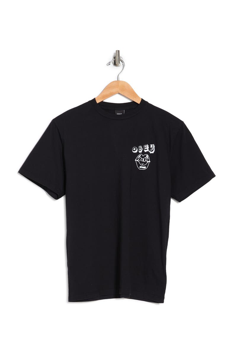 Obey Tropical Trouble 2 T-Shirt, Alternate, color, 