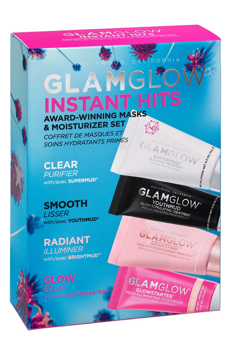 GLAMGLOW<sup>®</sup> Instant Hits Mask & Moisturizer Set USD $72 Value, Alternate, color,